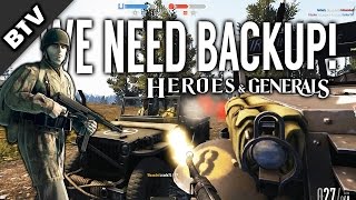 AN INSANE GAME  Heroes amp Generals German Paratrooper Gameplay [upl. by Parnas845]