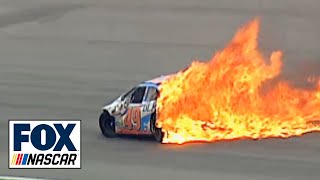 Top 5 NASCAR Wrecks at Pocono [upl. by Otaner164]