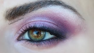 Purple Smokey Eyes schminken mit Sleek ICANDY Palette ¦ LindasBeautyWorld [upl. by Telimay685]