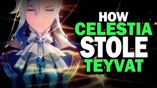 46 How Celestia Stole Teyvat  A Genshin Impact Theory [upl. by Kcinomod826]