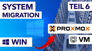 Windows Server zu Proxmox VM migrieren  einfachster Weg Teil 6 [upl. by Anyala456]