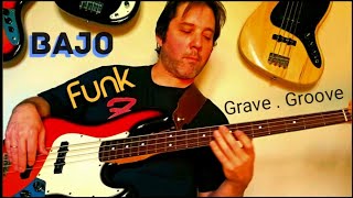 FUNK BASS GROOVE WITH CHROMATIC MOVEMENTS AND KEY MODULATION Colorines [upl. by Raffaello]