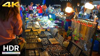 【🇹🇭 4K HDR】Walking tour Palladium Night Market  Bangkok Thailand  August 2022 [upl. by Canale]