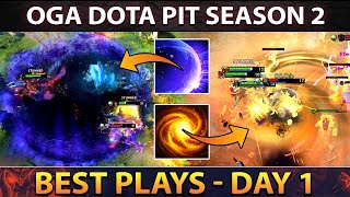 AMD OGA Dota Pit League  Best Plays  Day 1 [upl. by Lledal639]