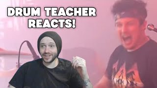 Drum Teacher Reacts Arctic Monkeys  Brainstorm [upl. by Johnette]