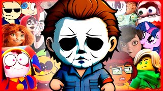 Halloween Theme 🎃 Michael Myers Remix Movies Games and Series COVER ft Digital Circus 🎃 [upl. by Darraj]