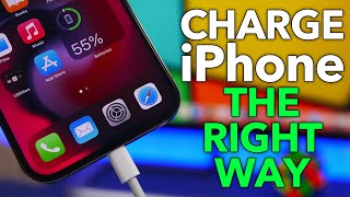 How to Charge Your iPhone the RIGHT Way  MAXIMIZE Battery Life [upl. by Evod]