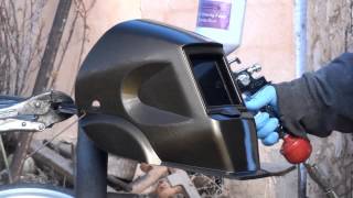 Harbor Freight Customized Welding Helmet 2 [upl. by Arnulfo94]