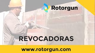 Máquina para revocar Paredes  Proyectadora de Revoque 2019 [upl. by Rolfston]