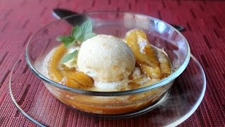 Bananas Foster Recipe  Caramelized Banana Flambe [upl. by Nara]