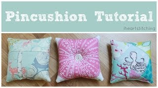 Easy Pincushion Tutorial [upl. by Corotto241]