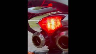 Yamaha Fazer Fire from Exhaust [upl. by Godrich]