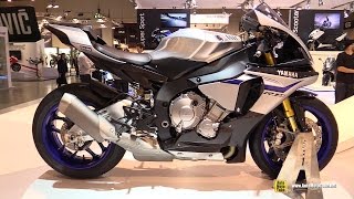 2015 Yamaha YZFR1 M  Walkaround  Debut at 2014 EICMA Milan Motorcycle Exhibition [upl. by Mathew]