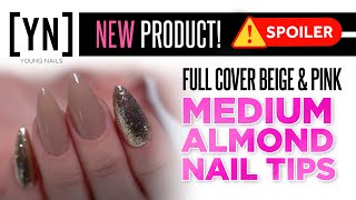 Black Friday Pink and Beige Full Cover Nail Tips [upl. by Halvaard]