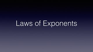 Grade 8  Laws of Exponents Tagalog Math [upl. by Christianity]