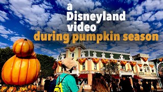 A Disneyland Video During Pumpkin Season [upl. by Ecirtal]