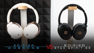 Edifier WH950NB vs Stax Spirit S3 Wireless Headphones Comparison [upl. by Gault]