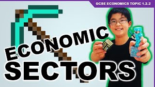 Economic Sectors for Kids  GCSE Economics Topic 122 [upl. by Nadiya]