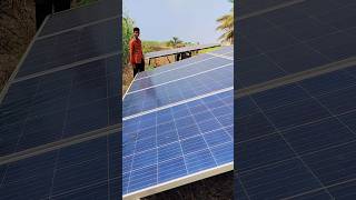 Best solar panel 4kw solarsystem price in india installation solarpower soldering Shorts [upl. by Ahtrim]