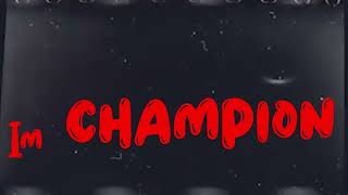 Iam Ks  Champion Lyrics Video [upl. by Tidwell]