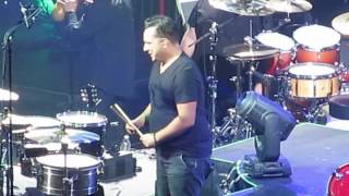 Marc Anthony Live HD on Drums with Jessie Caraballo 2017 Concert NYC Nassau Coliseum [upl. by Yendor211]