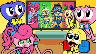 Huggy Wuggy React to Huggy Wuggy Animations  Poppy Playtime Chapter 2 [upl. by Kaine95]