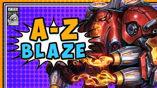 Blaze A  Z  Heroes of the Storm HotS Gameplay [upl. by Ais839]