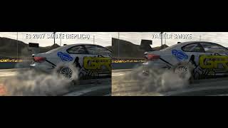 NFS ProStreet  Beta Visuals  Smoke Comparison [upl. by Eityak245]