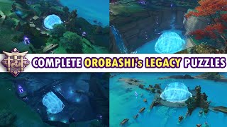 OROBASHIs LEGACY Complete Puzzles  Genshin Impact [upl. by Tybi876]