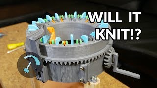 How Circular Knitting Machines Work Designing one from scratch  BANDARRA [upl. by Tereb]