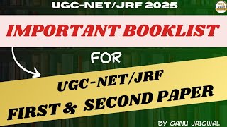 UGC NET JRF Important Booklist for First Paper and HISTORY  ugc net jrf important history [upl. by Lorianne696]