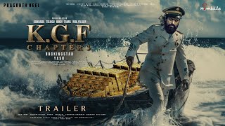 KGF Chapter 3  Hindi Trailer  Rocking Star Yash  Raveena Tondon  Prabhas  Prashanth Neel Pt4 [upl. by Nniuq]