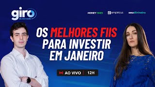 FUNDOS IMOBILIÁRIOS OS MELHORES FIIS PARA INVESTIR EM JANEIRO [upl. by Haldi]