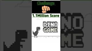 Css Chrome Dino game hack High Score one million Html Css js css3 programming code virelshort [upl. by Ennaul]