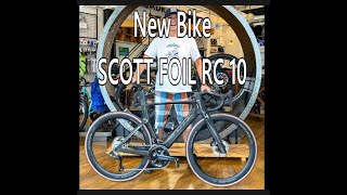 SCOTT FOIL RC 10 買っちゃいました！なのに体調不良でほぼ乗れず・・・明日はガッツリ乗るぞ！ [upl. by Longley722]