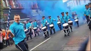 Rathcoole Protestant Boys Royal Ave Belfast 12th 2023 [upl. by Mackey]