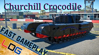 This Tank Melts Other Tanks Churchill Crocodile [upl. by Seen]