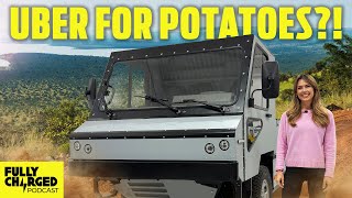 This Flatpack Electric Van Is The Uber For Potatoes Fully Charged Show Podcast with OX Delivers [upl. by Karly]