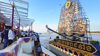 Pre  Water Festival in Phnom Penh before official ceremony start from 14 Nov 2024 [upl. by Atiuqcir]