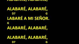 CANTOS PARA MISA  ALABARÉ  LETRA Y ACORDES  PASCUA Y ORDINARIO  ENTRADA [upl. by Easter503]