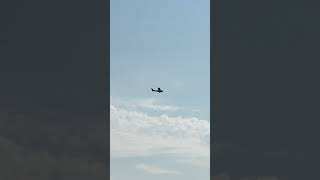 Airplane east of Kindersley Planespotting aircraft aviation planespotting plane [upl. by Aisatna]