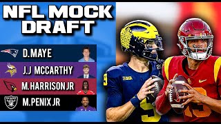 2024 NFL Mock Draft  SEVEN Round Mock Draft Reaction [upl. by Fenny]