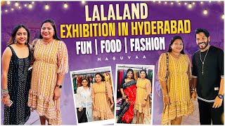 Celebrity Special Vlog At LaLa Land  Vithika Sheru  Hyderabad Numaish Exhibition 2024Telugu Vlogs [upl. by Ojimmas]