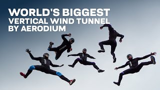 The worlds largest wind tunnel 2018 AERODIUM Peryton [upl. by Hey296]