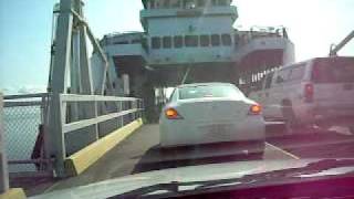 CAR LOADING MV CHELAN AT SIDNEY BC [upl. by Alwitt479]