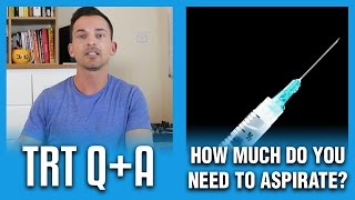 How Much To Aspirate And What If Theres Air Bubbles TRT QA [upl. by Rafaellle323]