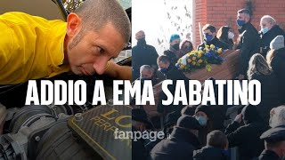 Funerali Ema Motorsport gli amici di Emanuele Sabatino quotUn fenomeno ti dava sempre la soluzionequot [upl. by Oemor73]