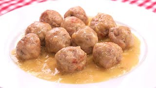 ALBÓNDIGAS EN SALSA  MUY FÁCILES Y JUGOSAS [upl. by Ecenaj]