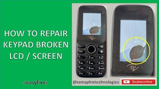 How to replace Itel mobile display  Itel screen replacement  Itel lcd change [upl. by Sholley]