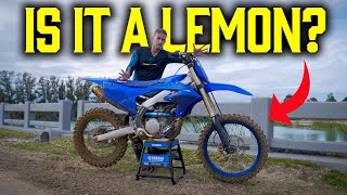 AJ Catanzaros Honest Review Of The 2024 YZ250f [upl. by Inatirb620]